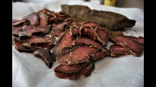 How To Make Classic Biltong  South African Traditional 'beef jerky'