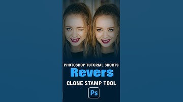 Reverse Clone Stamp Tool In Photoshop #shorts