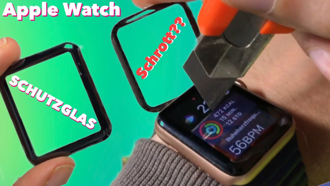 Apple Watch Display Schutzglas Serie 3 Serie 4 Im Test China Schutz Oder China Schrott Youtube