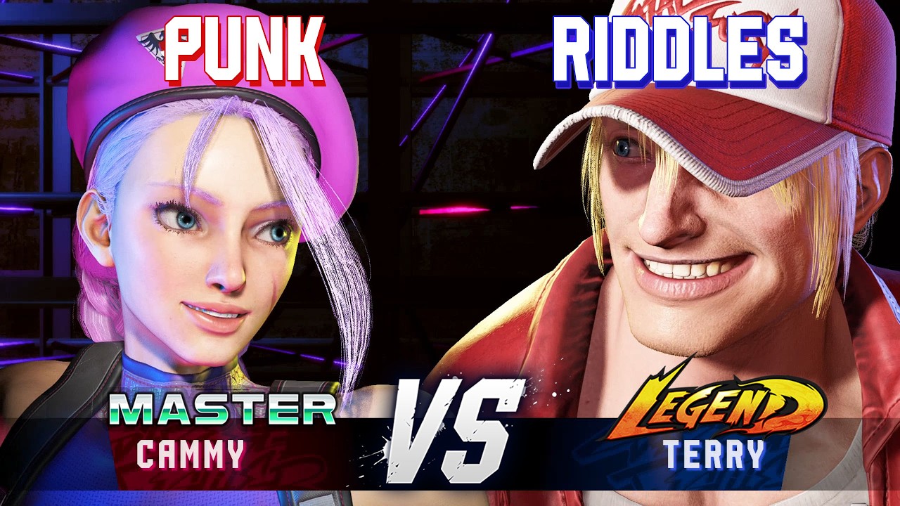 SF6 ▰ PUNK (Cammy) vs RIDDLES (Terry) ▰ High Level Gameplay