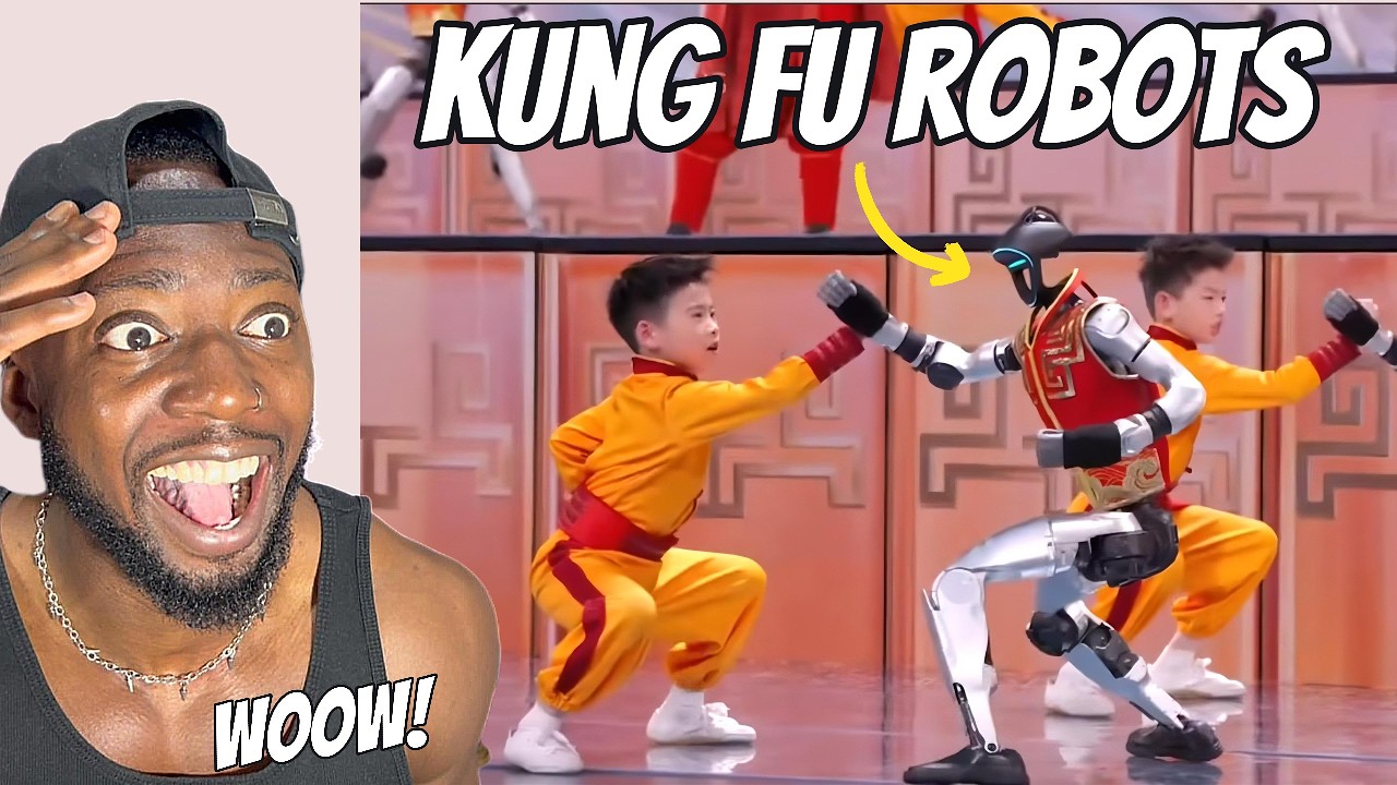 Martial arts robots dazzle at 2026 Spring Festival Gala⎢REACTION !