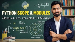 Python Scope & Modules: Global vs Local Variables + LEGB Rule (Hindi) Profile