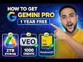 Get Gemini Advanced &amp; 2TB Storage FREE | Official Google Student Trial 2026