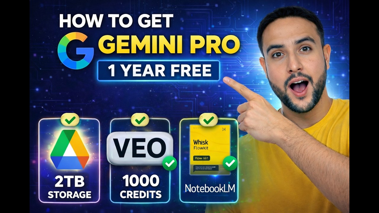 Get Gemini Advanced & 2TB Storage FREE | Official Google Student Trial ...