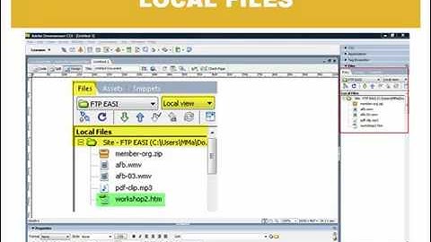 Uploading a WebPage to the Internet