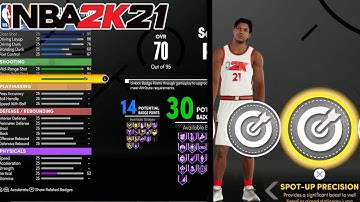 NBA 2k21 Next Gen My Player Builder! NO MORE PIE CHARTS! New Badges! New Dual Takeover System!