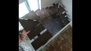 Каркас лестницы/metal frame of stairs