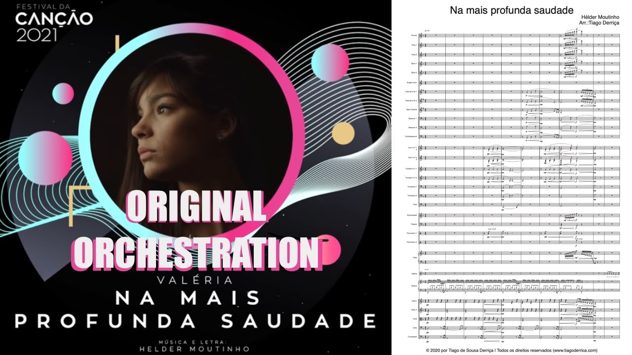 Original Orchestration - Festival da Canção 2021