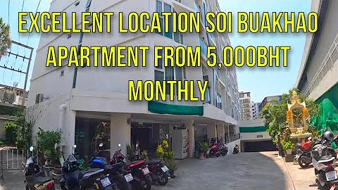 BARGAIN PATTAYA SOI BUAKHAO APARTMENT FROM 5,000BHT MONTHLY R-Con Blue Ocean *Details In Description