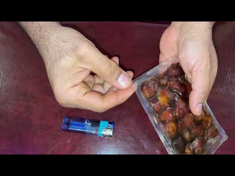 طريقه فتح كيس التمر