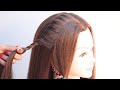 2 trendy open hairstyle for party | hair style girl