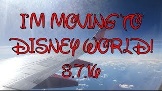 I'M MOVING TO DISNEY WORLD!! | 8.7.16 | DCP Fall 2016