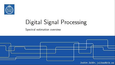 Motivation of Spectral Estimation