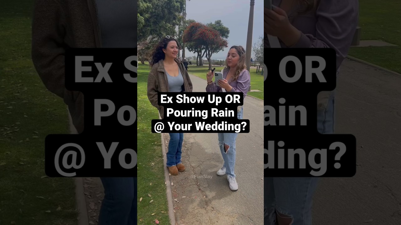 Would You Rather Wedding Day Edition! Pouring Rain OR Your Fiances EX Show Up?! 😩 