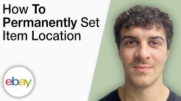 How to Permanently Set Item Location on eBay [2025 Full Guide]