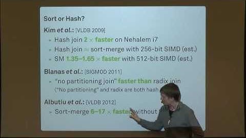 Main-Memory Join Algorithms: Sort or Hash?