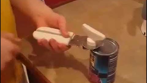 Pampered Chef Can Opener Demo