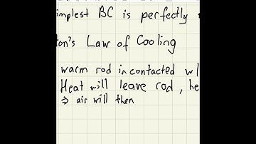 Partial Differential Equation Lecture 2: Boundary Condition