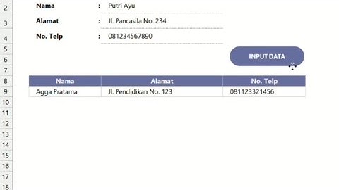 Automate Data Entry in Excel with One Click | Excel VBA Tutorial