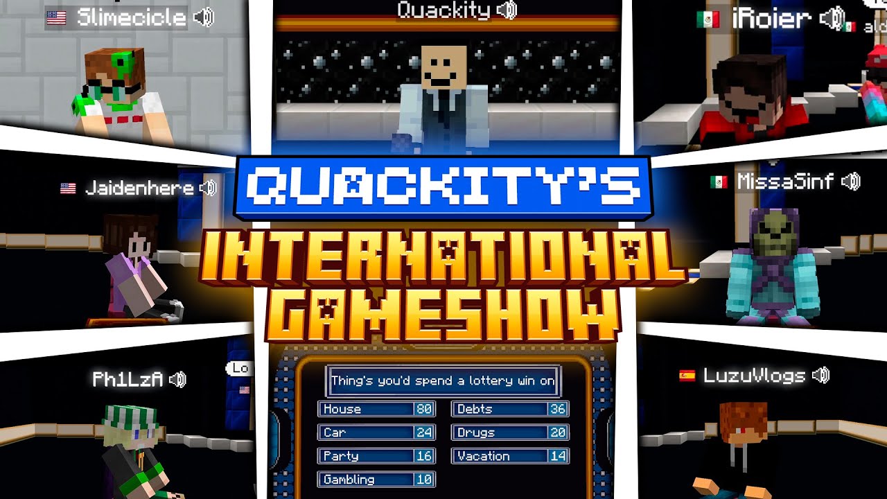 FUNNY MOMENTS FROM QUACKITY'S GAMESHOW #1 | KARMA EXTRA