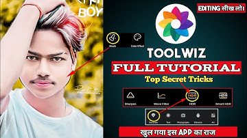 Toolwiz Oil Paint Photo Editing || Oil Paint Face Smooth Photo Editing Full Hindi Tutorial