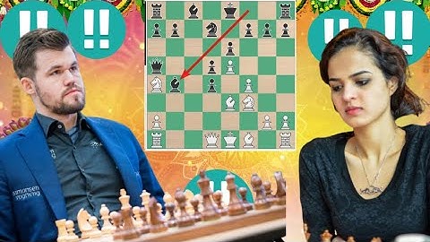 Magnus Carlsen vs Tania Sachdev 20