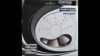 Phanteks PH-F140SP-BK 1200 RPM 3-pin Fan Review, Pt 1