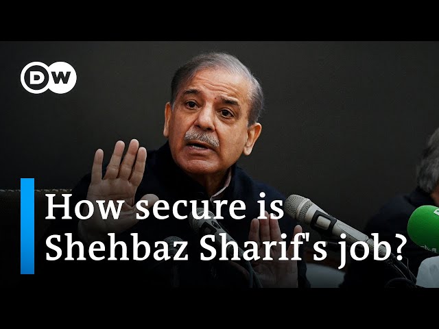 Shehbaz Sharif named Pakistan PM amid questions of vote rigging | DW News class=