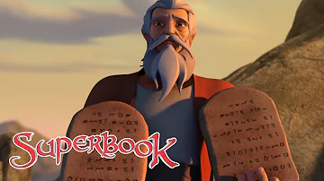 Superbook - Season 1 Episode 5 - The Ten Commandments | Full Episode (Official HD Version)