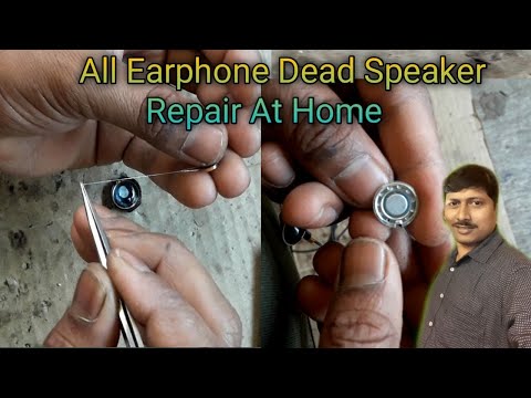 Earphone Repair at Home How To Repair Earphone Speaker Coil in Hindi