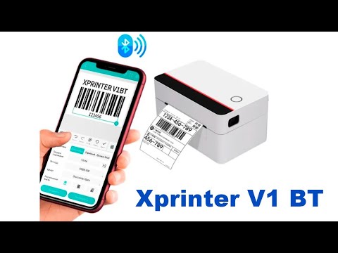 Купил новый принтер этикеток, Xprinter V1 BT Тест