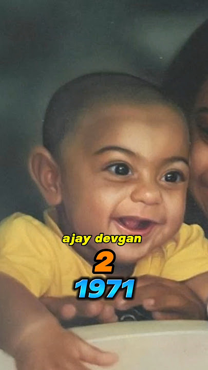 Ajay Devgan life journey then&now transformations (1969-2025)