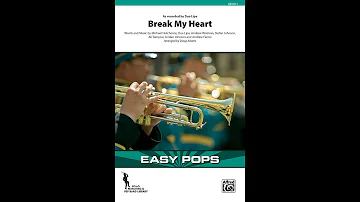 Break My Heart, arr. Doug Adams - Score & Sound