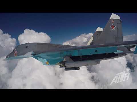 СУ-34 'FULLBACK', он же 'УТЕНОК', он же 'Боевой селезень'.