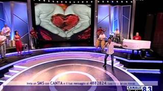 Video thumbnail of "Al Rangone - Addio mon amour (Del Sarto / Scaglione / Rangone) In diretta a Canale Italia"