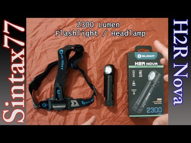 https www.olightstore.com led-flashlights all-flashlights olight-h2r-nova Olight H2R Nova Review - 2300 Lumen Palm Size Flashlight / Headlamp System