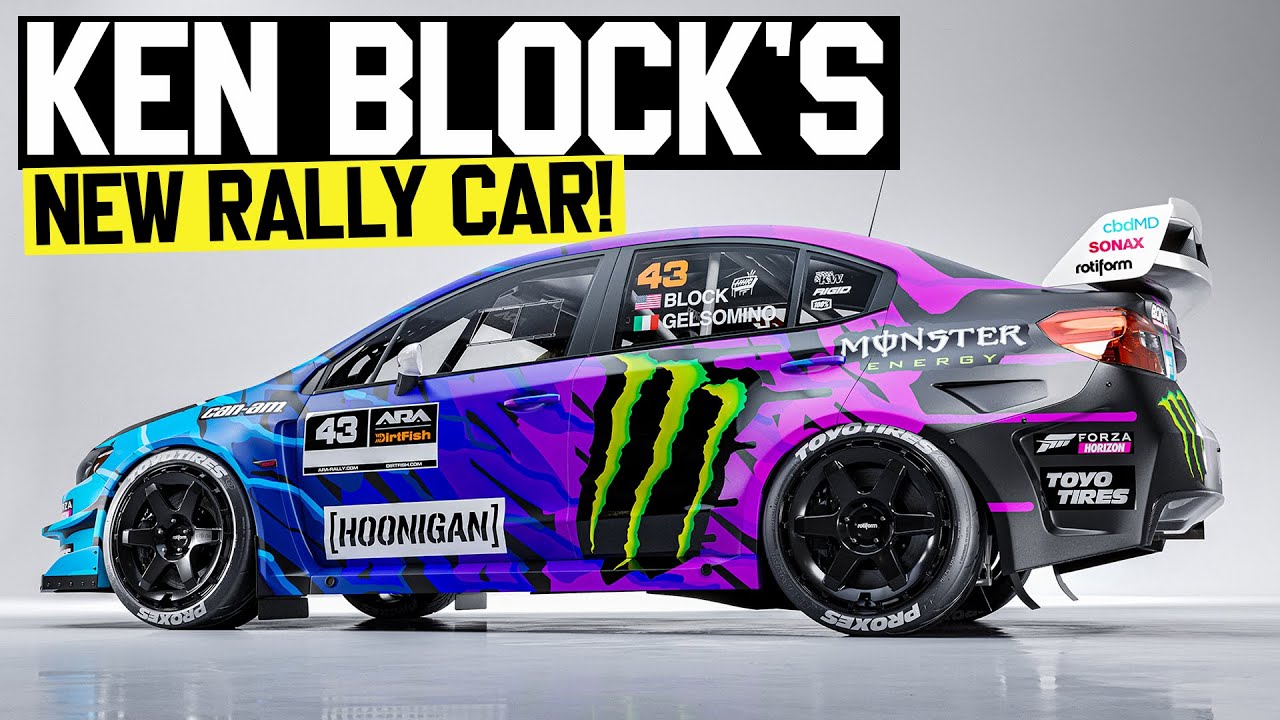 Ken Block Back In A Subaru Unveiling Of His 21 Livery And First Gravel Test Youtube