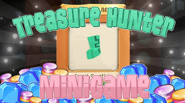 How to play the NEW TREASURE HUNTER MINI-GAME! Animal Jam