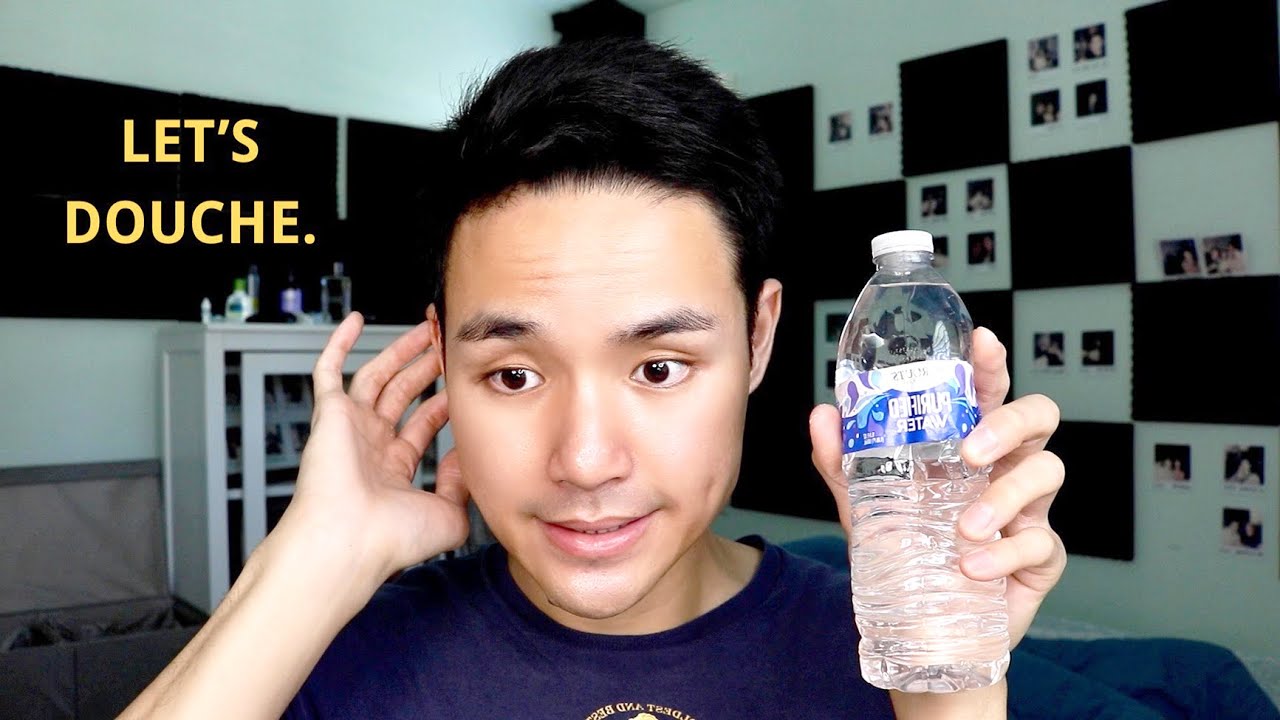 How To Anal Douche Using A WATER BOTTLE! Porn Photo