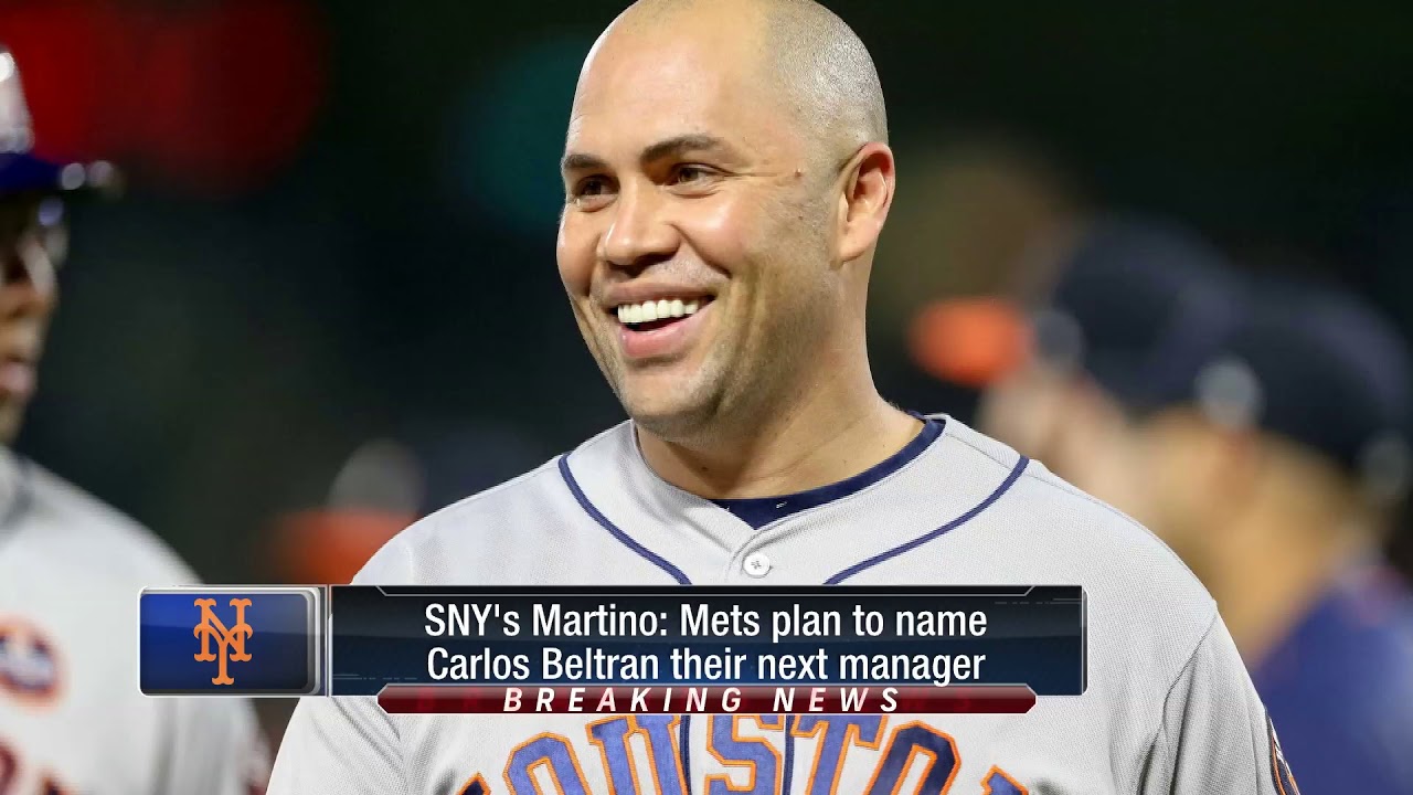 New York Mets name Carlos Beltran new manager