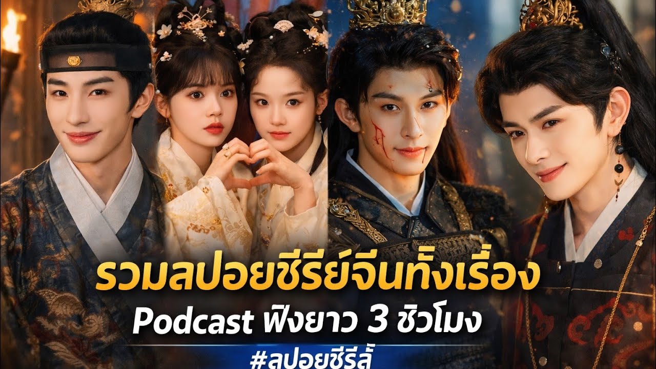 รวมสปอยซีรีย์จีนทั้งเรื่อง | Podcast ฟังยาว 3 ชั่วโมง #สปอยซีรีส์ 
