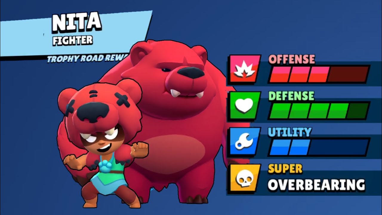 Brawl Stars Gameplay Walkthrough Nita Youtube