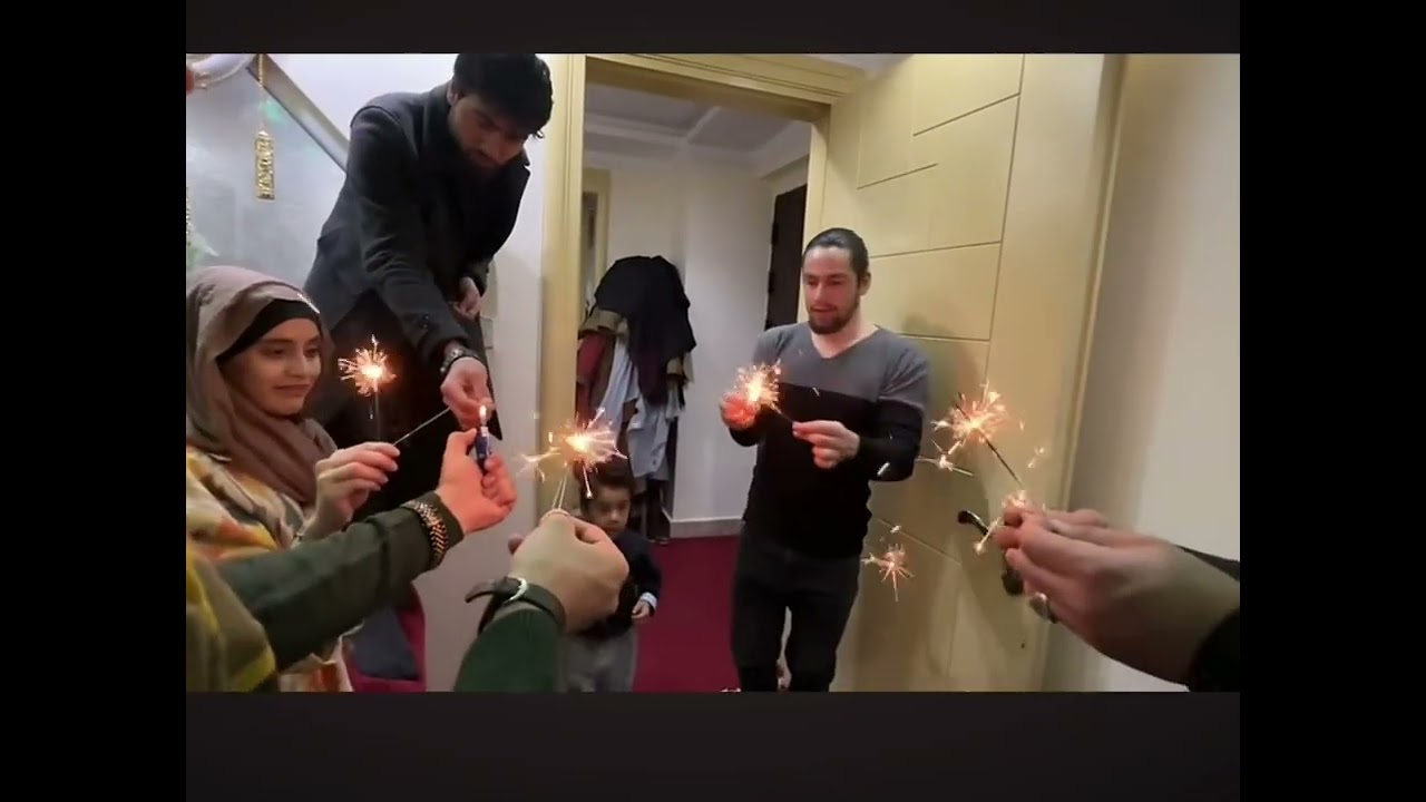 محفل تجلیل از حاملگی وفا جان صابره جان امید بخیر بدنیا بیان 😍🤲👌