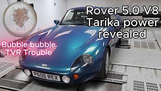TVR Griff 500 with new Emerald ECU. Rover V8 Tarika engine, 280 bhp and 310 lbs/ft torque