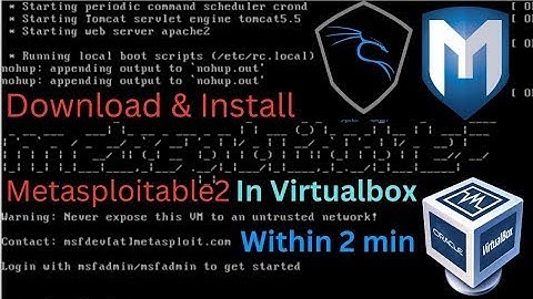 How To Install Metasploitable On Virtual Box No Error!
