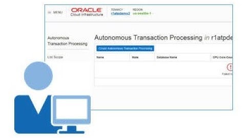 Provision Autonomous Transaction Processing