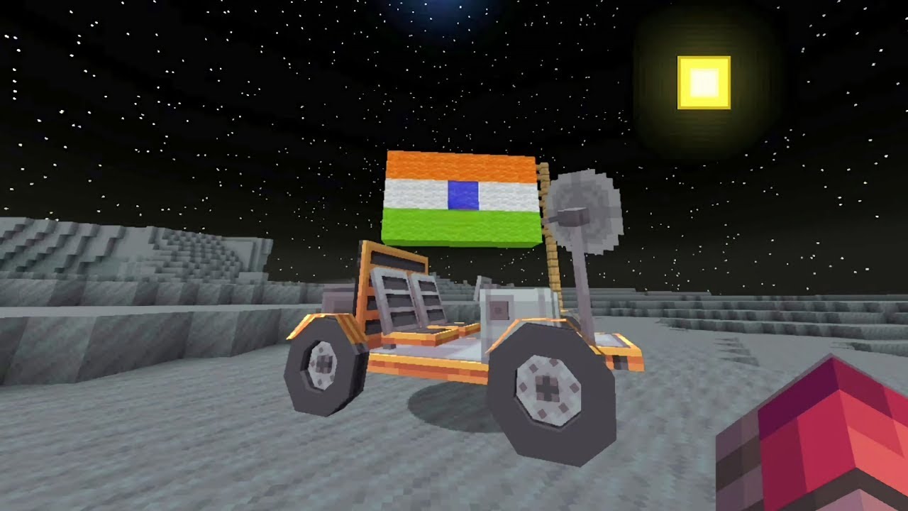 I Flew To Moon In Minecraft | Chandrayaan 3