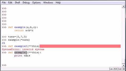 Python Programming Tutorial – 31 – Tuples as Parameters