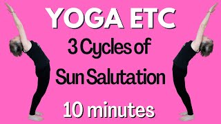 Sun Salutation Full Body Stretch Yoga
