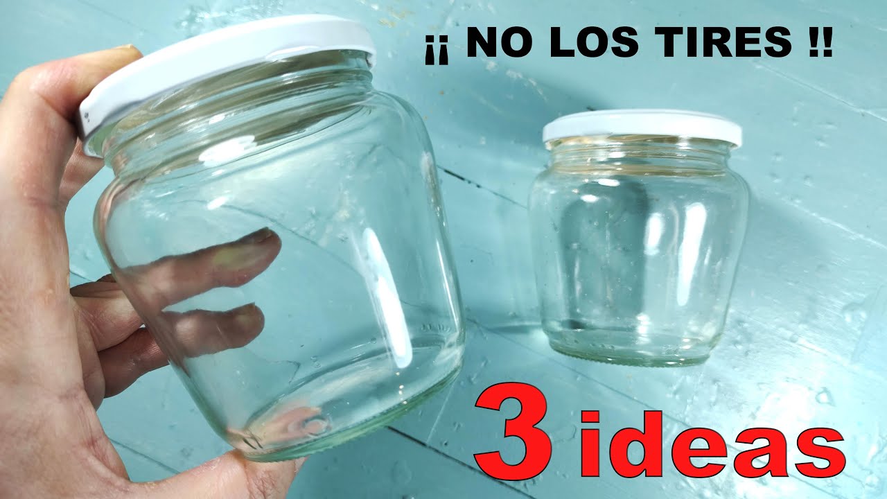NO TIRES estos materiales!! ♻️ Cómo decorar botellas grandes de vidrio -  Ideas fáciles. 